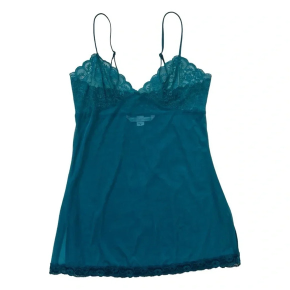 Vintage Y2K Victoria’s Secret Sheer Mini Slip Dress - Picture 1 of 7